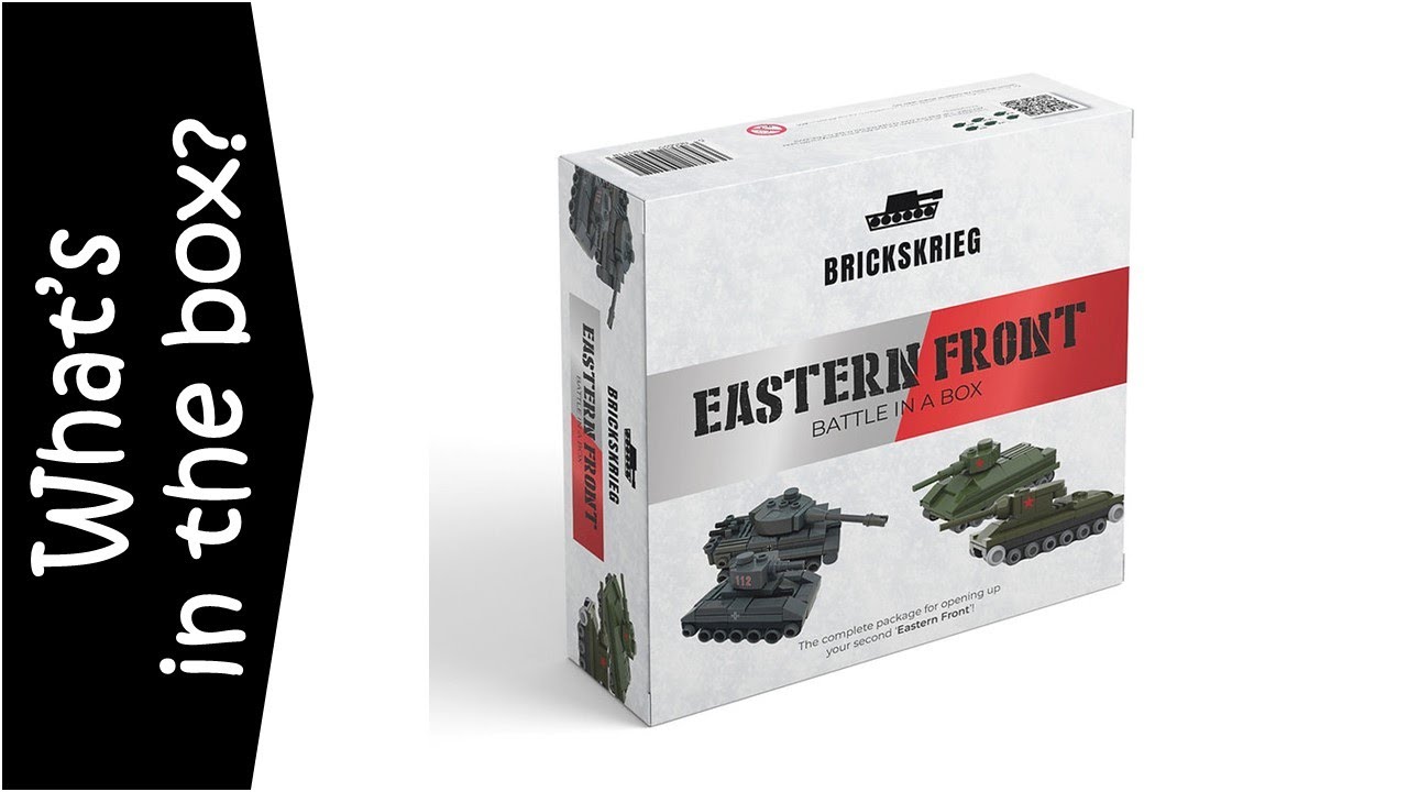Стартовый набор Brickskrieg Eastern Front — распаковка, сборка и обзор