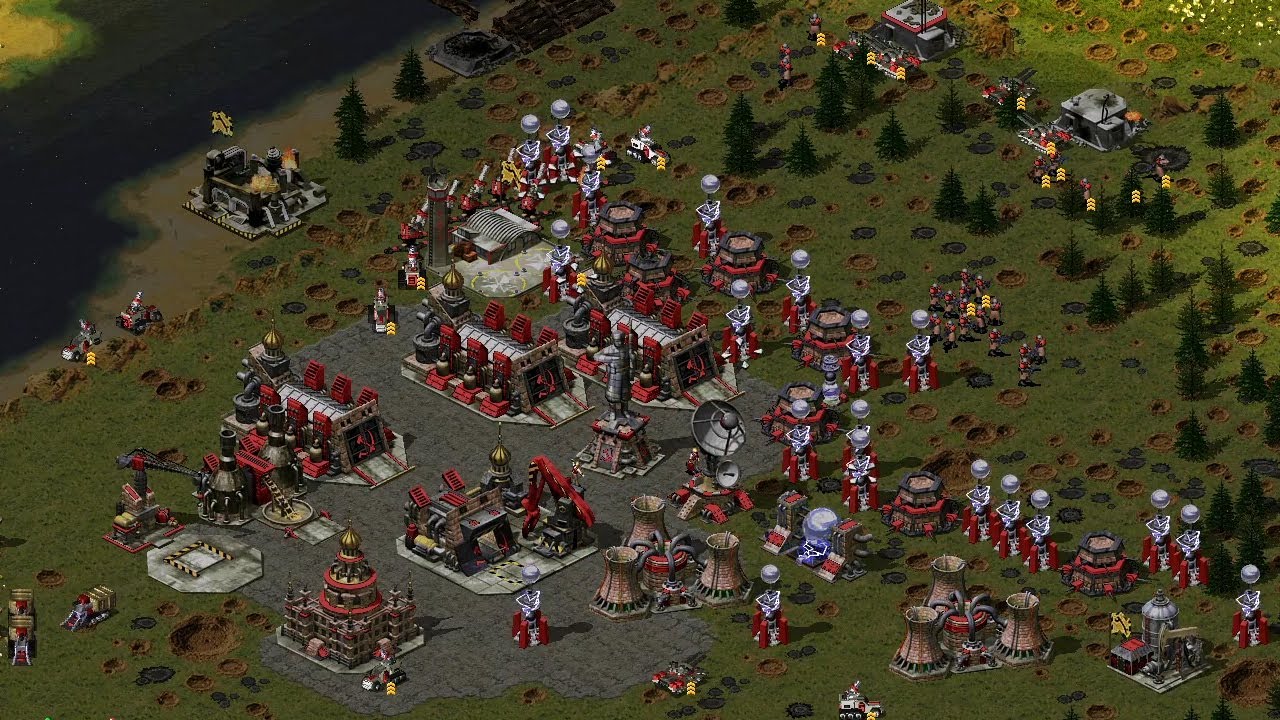 Yuri's Revenge | War Day | 7 hard aI vs 1 Libya