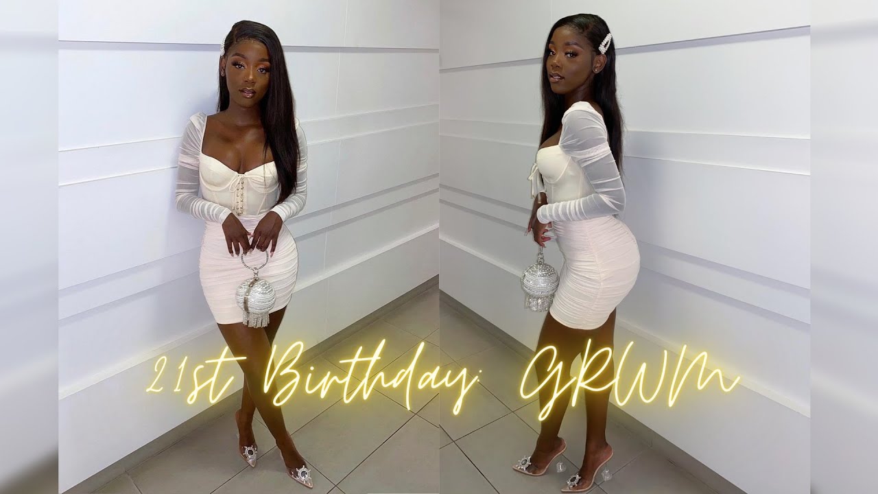 3-in-1 GRWM Makeup, Hair & Outfit: My 21st Birthday | Thea Russell