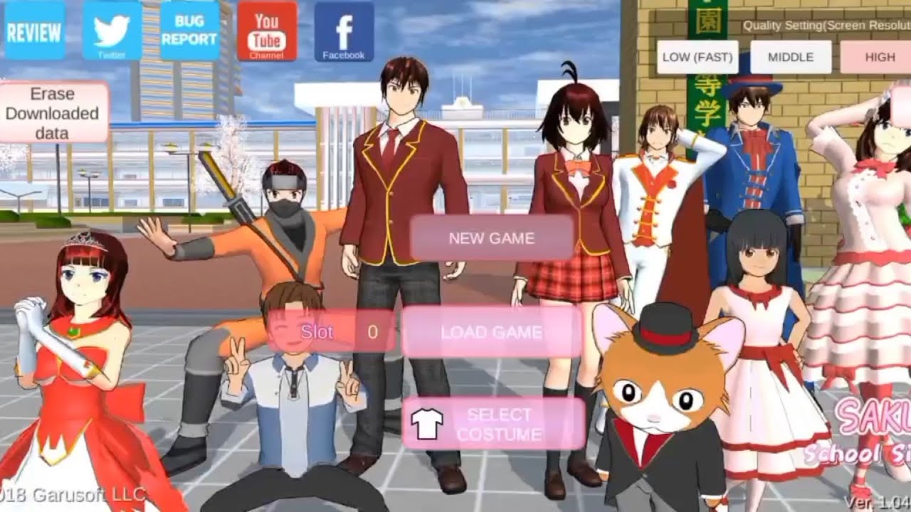Sakura School Simulator New Update Gameplay | School Life Adventure & Funny Moments