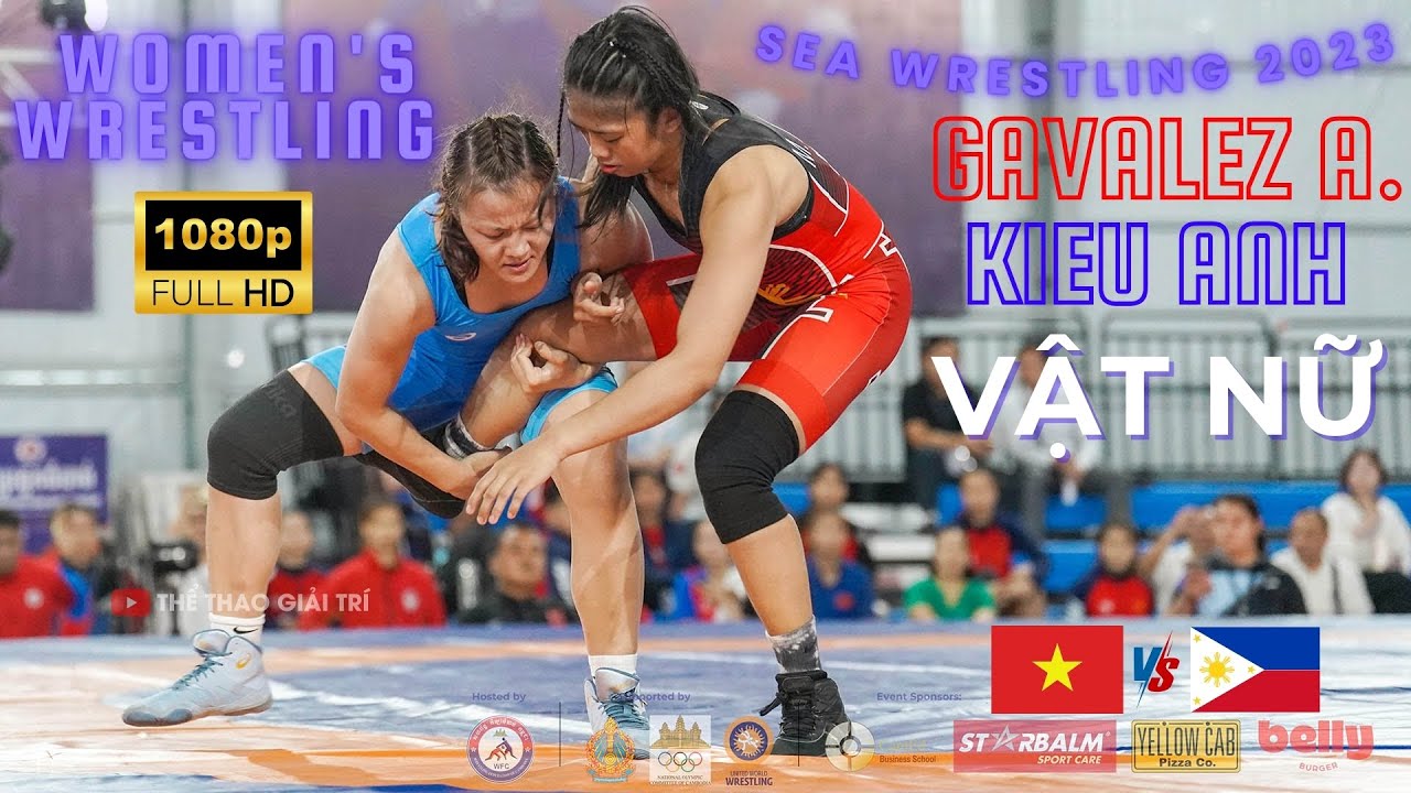 🔴🤼&zwj;♂️ FINAL Chung Kết Vật Nữ Nghẹt Thở Giải Vật VĐ Đ&ocirc;ng Nam &Aacute; 2023 Southeast Asian Wrestling #vatnu