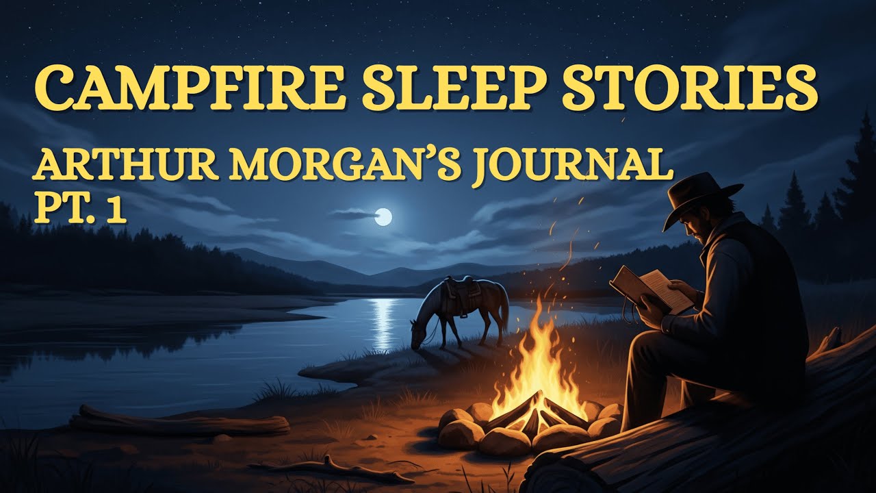Calming Wild West Sleep Stories | Arthur Morgan&rsquo;s Journal with Night Ambience, Wind & Crickets