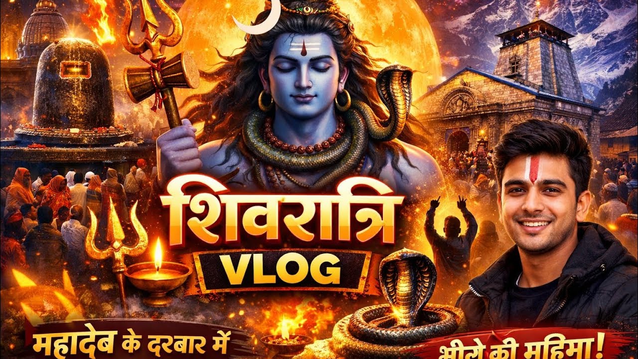 🌙🔱 Mahashivratri Vlog 2026 | Mahadev Ke Darshan 🙏✨ | Jai Bhole 🕉️🔥