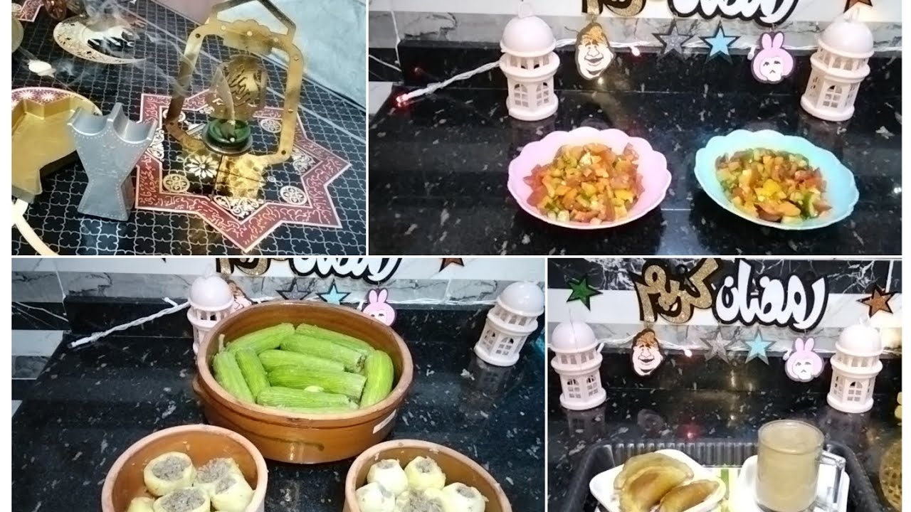 سفره رمضانيه 🥗 بسيطه واقتصاديه بس لذيذه 👌🏻