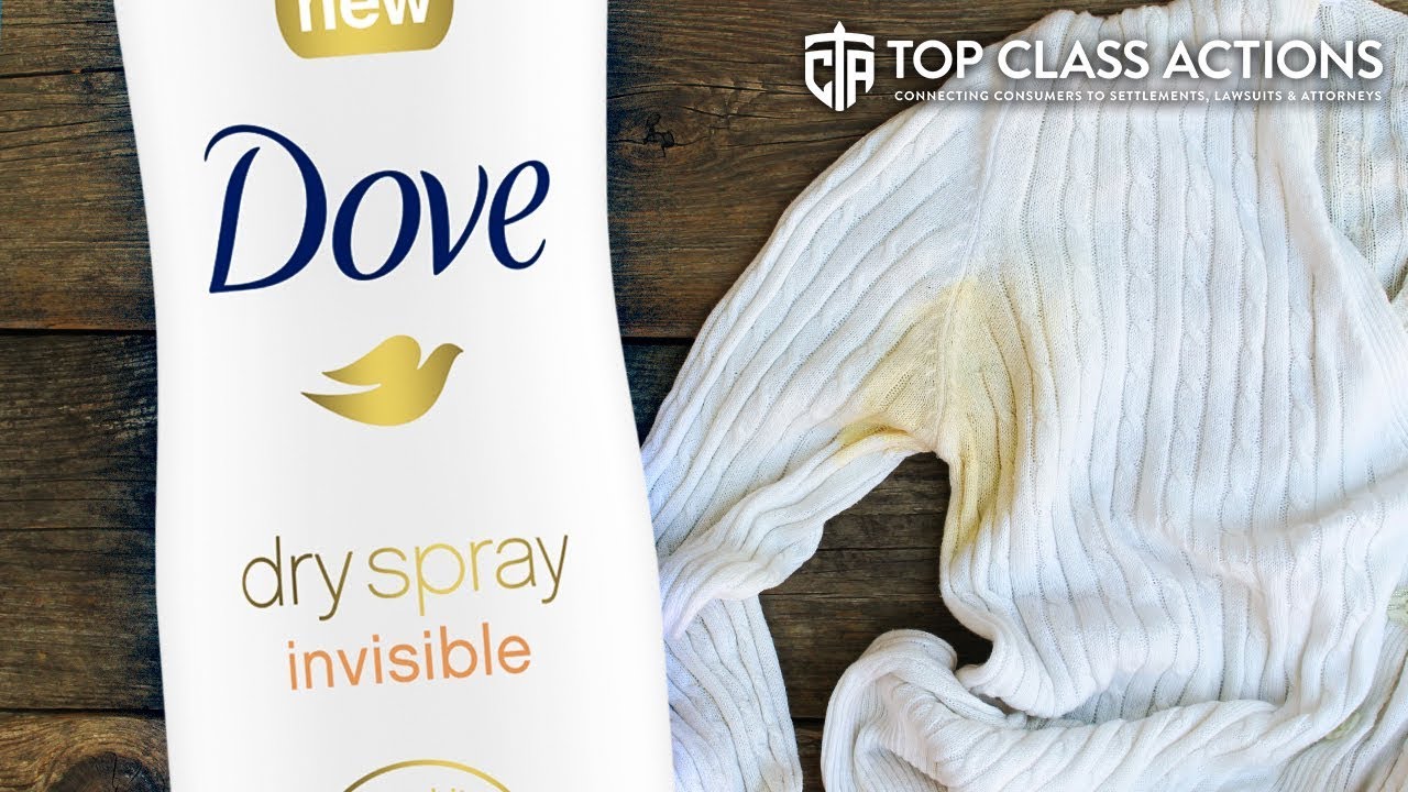 Multiple Lawsuits Accuse Deodorant Makers Of Lying About Staining
