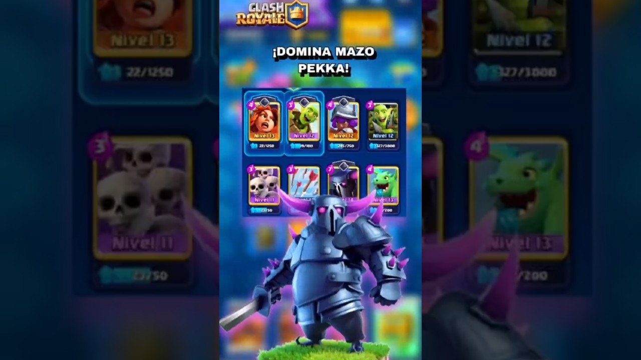 🎯 &iexcl;Mazo con PEKKA que DOMINA en Clash Royale! 💥  F&aacute;cil y Efectivo