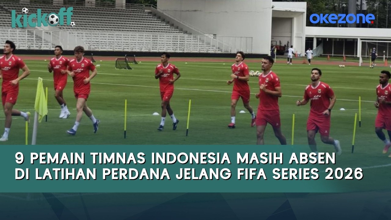 Jelang FIFA Series 2026, Latihan Timnas Indonesia Masih Minus Sembilan Pemain