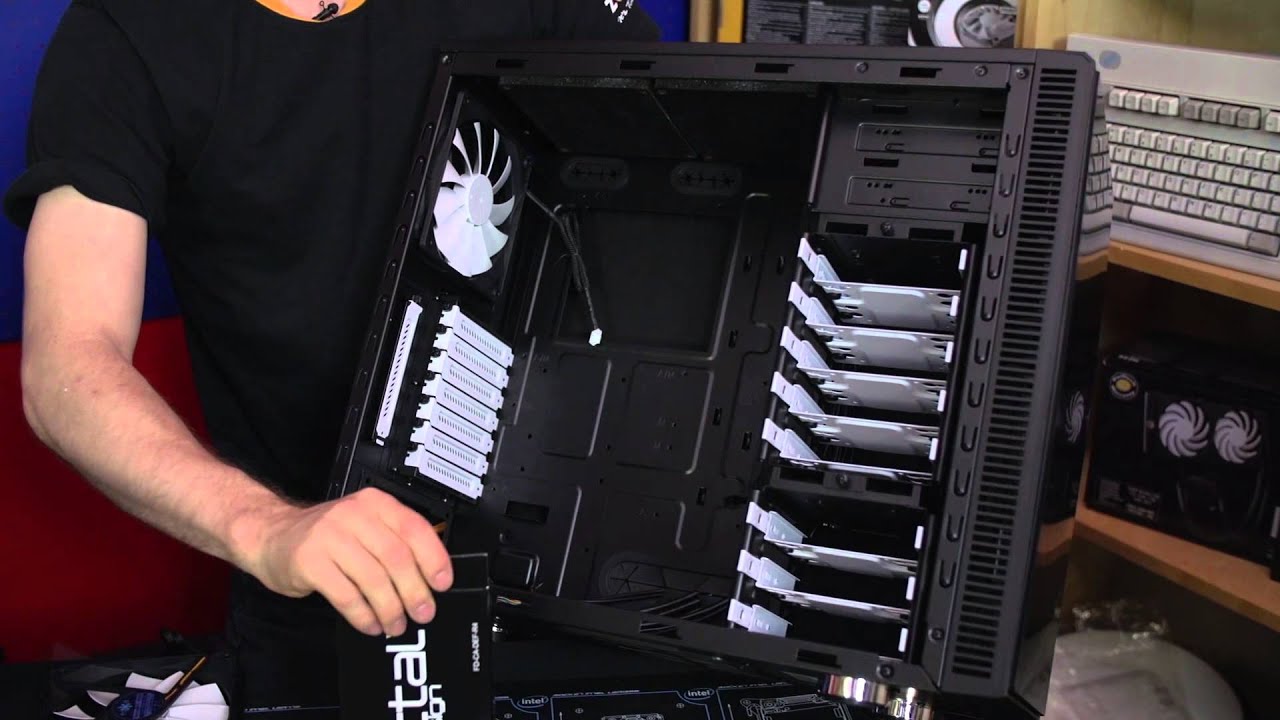 Fractal Design Define R4 Window Quiet Case Unboxing & Overview