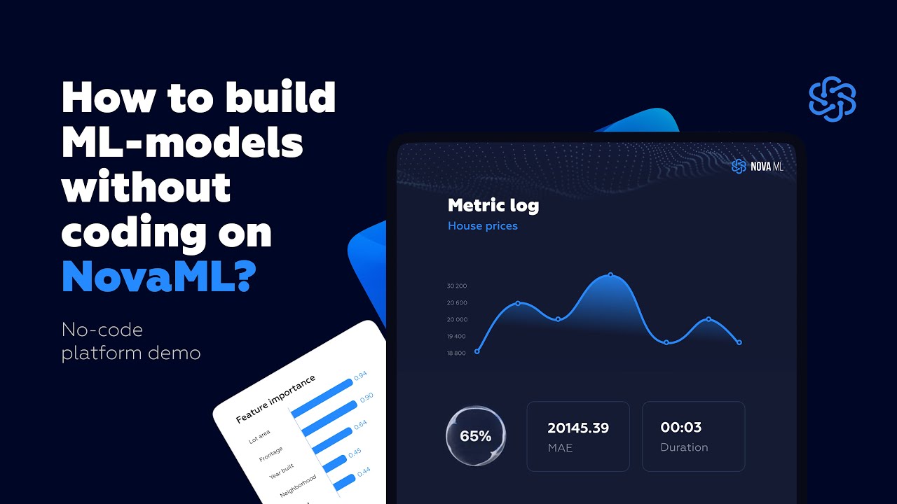 NovaML. Building ML-models without coding.