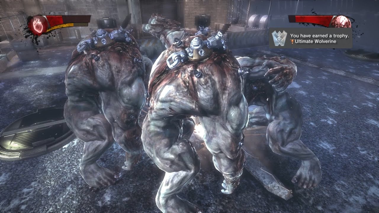 X-Men Origins Wolverine - Ultimate Wolverine Trophy (Achievement) 4 W.E.N.D.I.G.0 Boss Fight