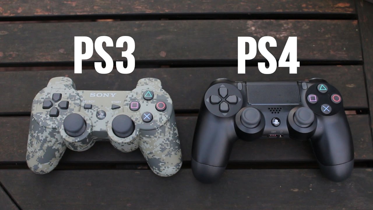 Контроллер PS3 против контроллера PS4! (Сравнение)