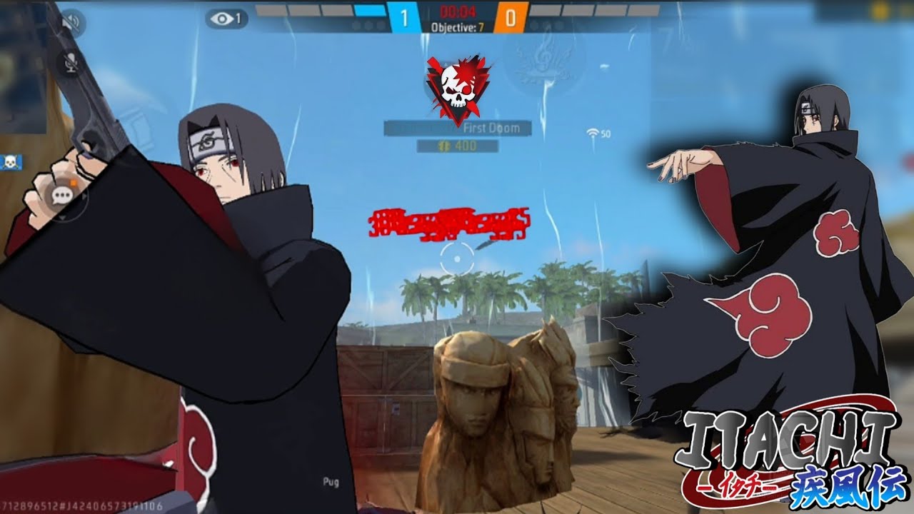 White FF's style 1vs1 🪽 White FF ITACHI Headshot's Settings💀🔥