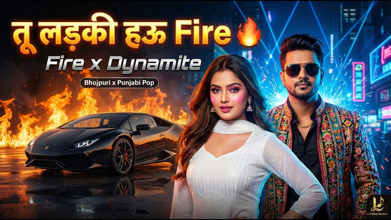 जोड़ी सुपरहिट 🔥 Fire & Dynamite | Billion Dollar Look | Bhojpuri Punjabi Fusion | DJ song