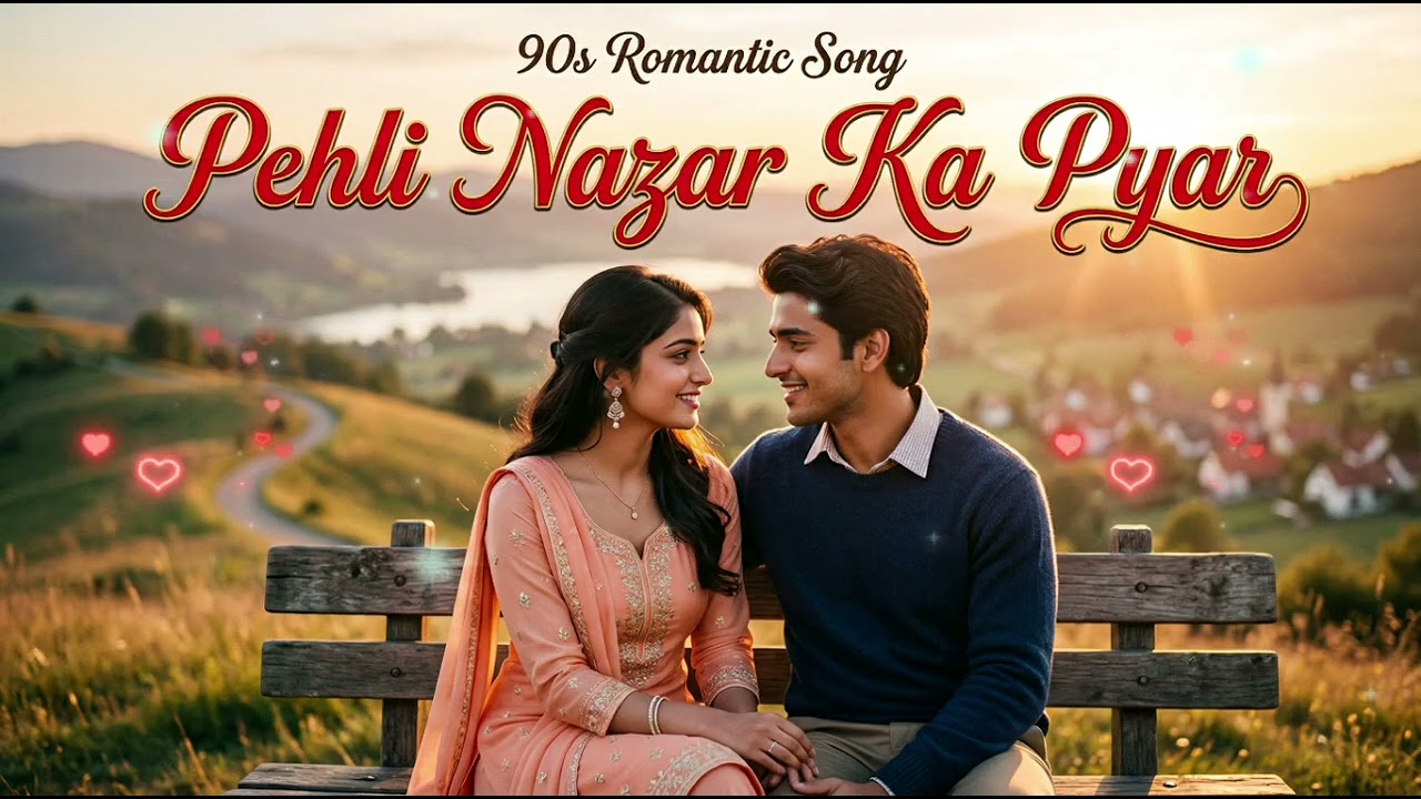 Pehli Nazar Ka Pyar ❤️ 90s Romantic Song | Evergreen Hindi Love Song