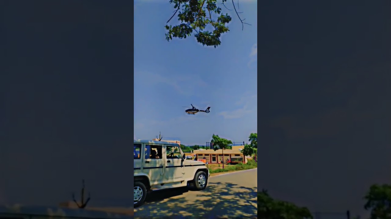 #helicopter#harishrao#balkasuman#chennur#share#meeting#trending#viral#youtubeshorts#subscribe#short