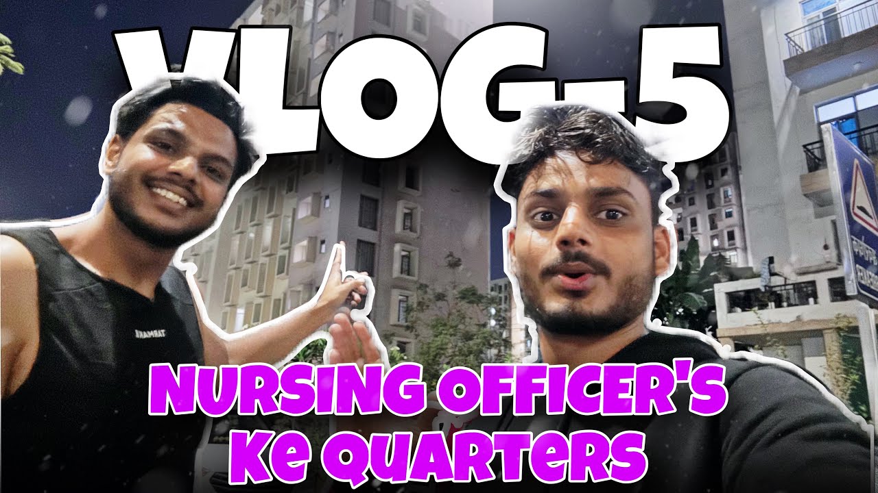 Luxurious NURSING OFFICER’s Quarters at Aiims Nagpur🤩❤️| White_Coat_Rider