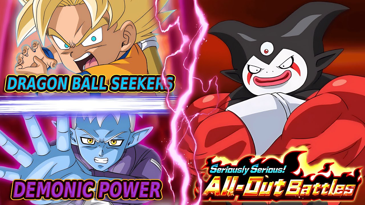 DEMONIC POWER & DRAGON BALL SEEKERS MISSIONS! SERIOUSLY SERIOUS BATTLES STAGE 7 VS GOMAH (Dokkan)