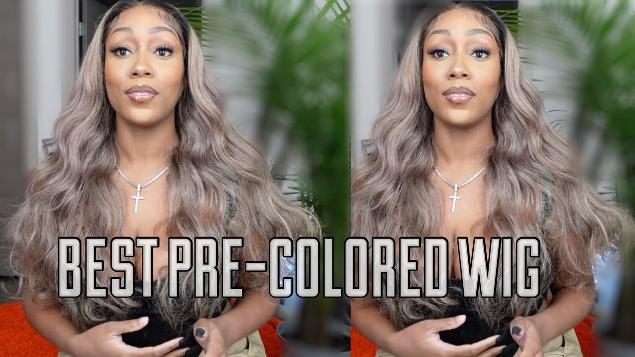 BEST PRE-COLORED WIG EVER! ASH BLONDE 250% DENSITY 13X4 HD LACE FRONTAL FROM ALIEXPRESS WOWANGEL