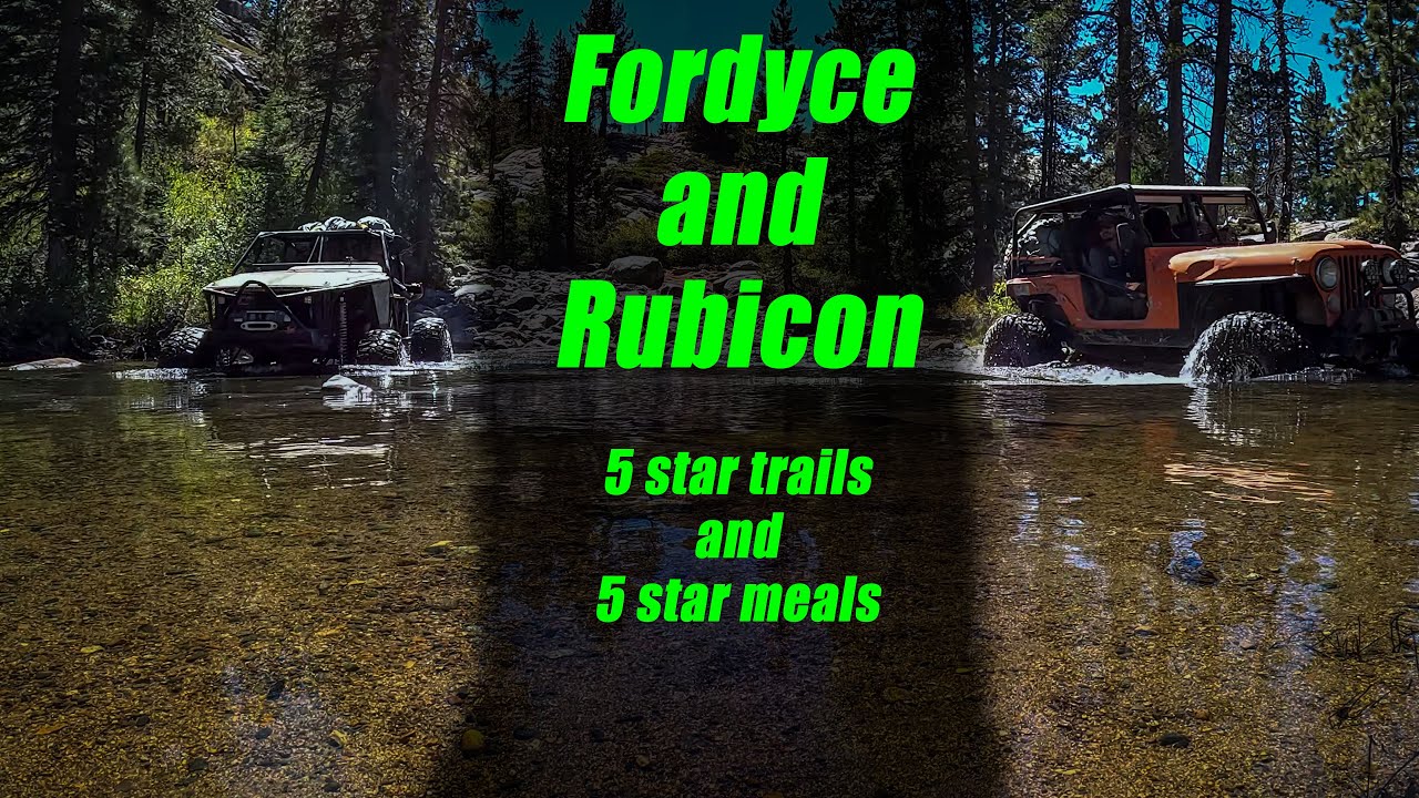Rubicon and Fordyce in the Hendrix X-Chassis