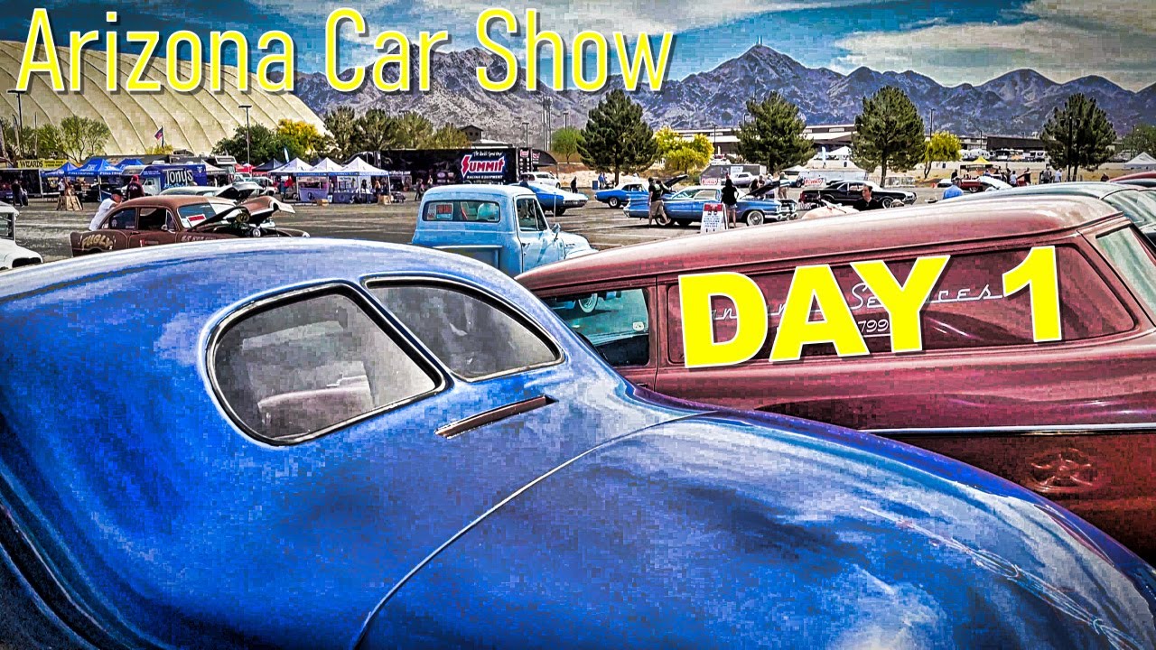 Arizona Car Show 2021 [classic cars & trucks] Westworld Scottsdale Goodguys Spring Samspace81 4K