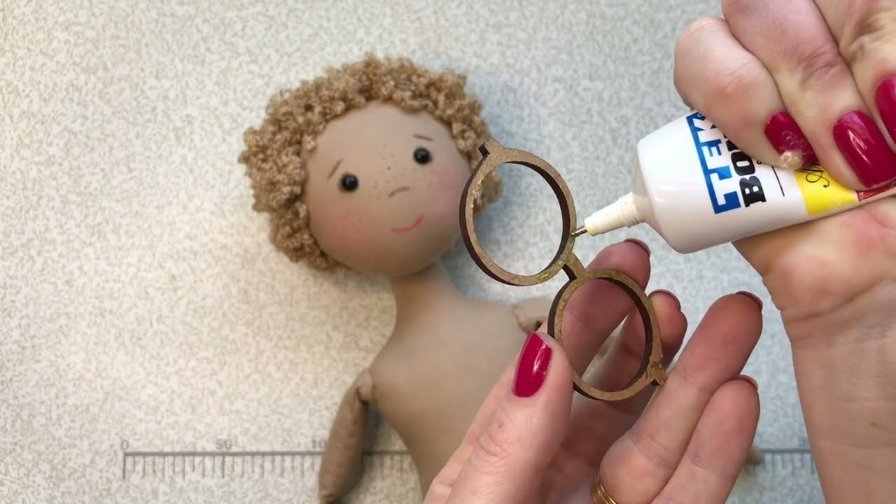 Rostinho para boneco de pano - Projeto Boneca Algodão