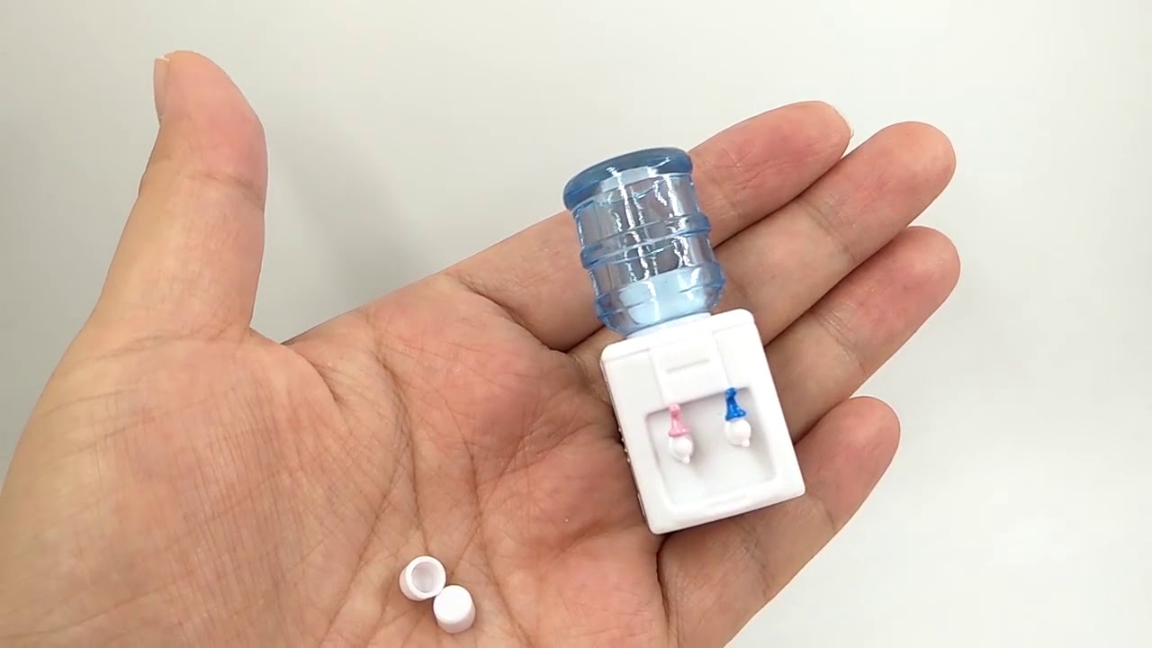Mini Water Dispenser Doll House Miniature Toy Accessories