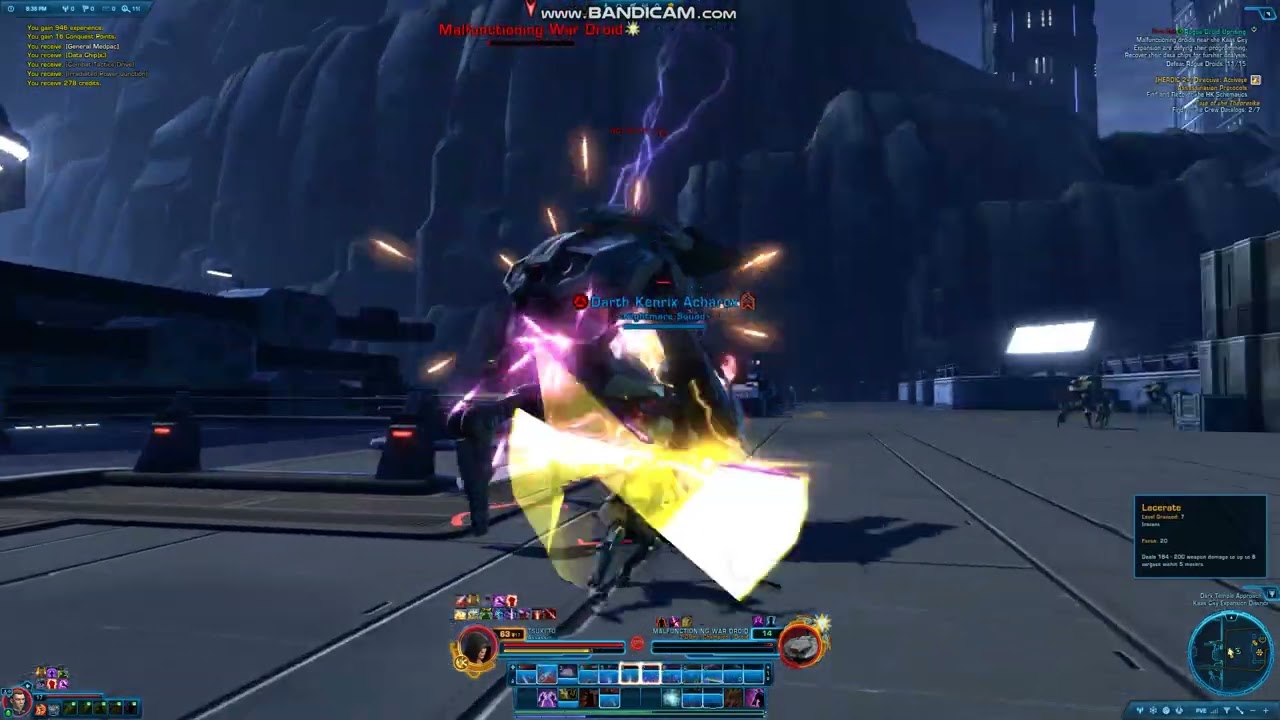 Swtor - Jedi Consular - Rogue droid uprising - Dromund Kaas