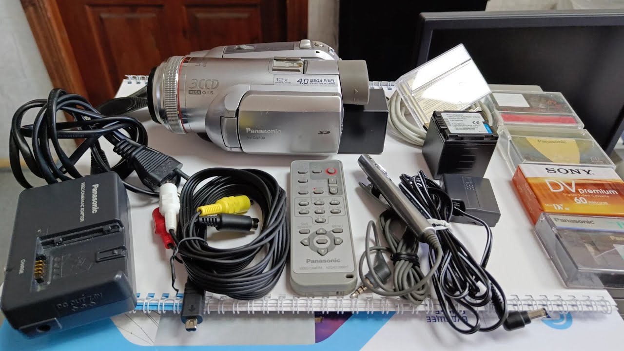 Прикупил mini DV камеру Panasonic NV-GS500 на Авито