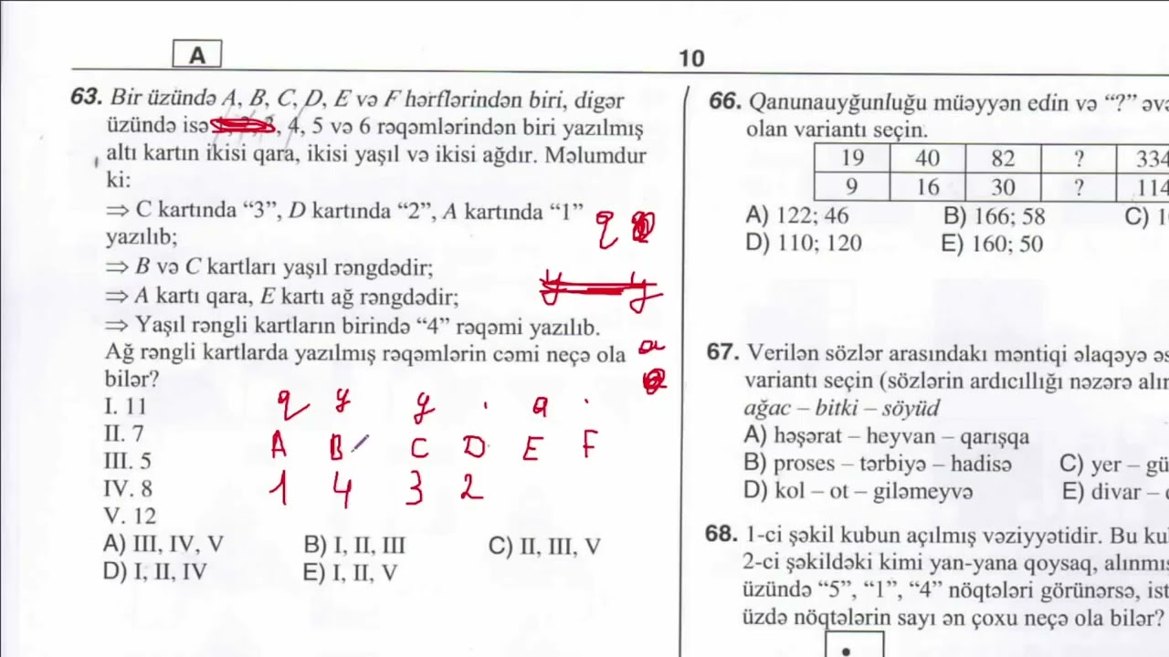 Qəbula düşmüş KARTLAR sualı - Əli Tahirov