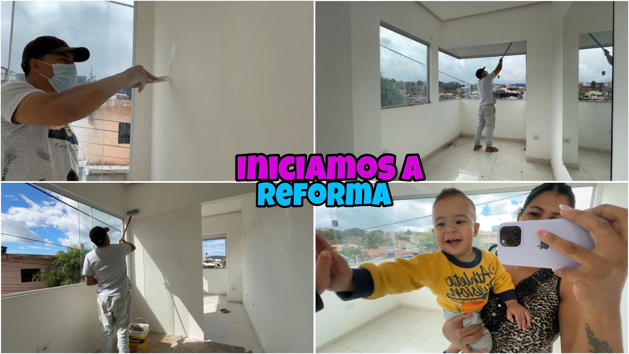 Iniciamos a Reforma do Quarto de Visita e Escritório | Acompanhe a transformação 🤩