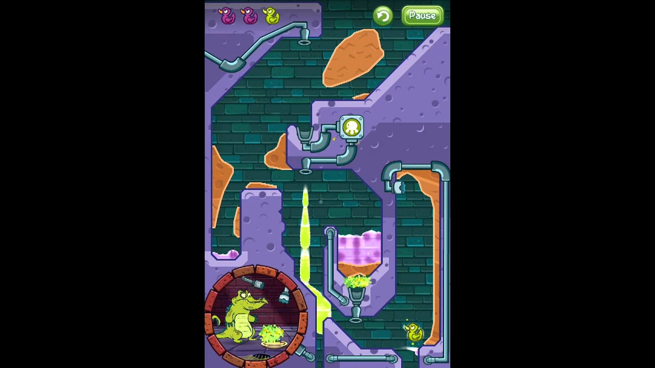 Where's my water? Level C3-15 - 3 Ducks / Stars Walkthrough - Wo ist mein Wasser?