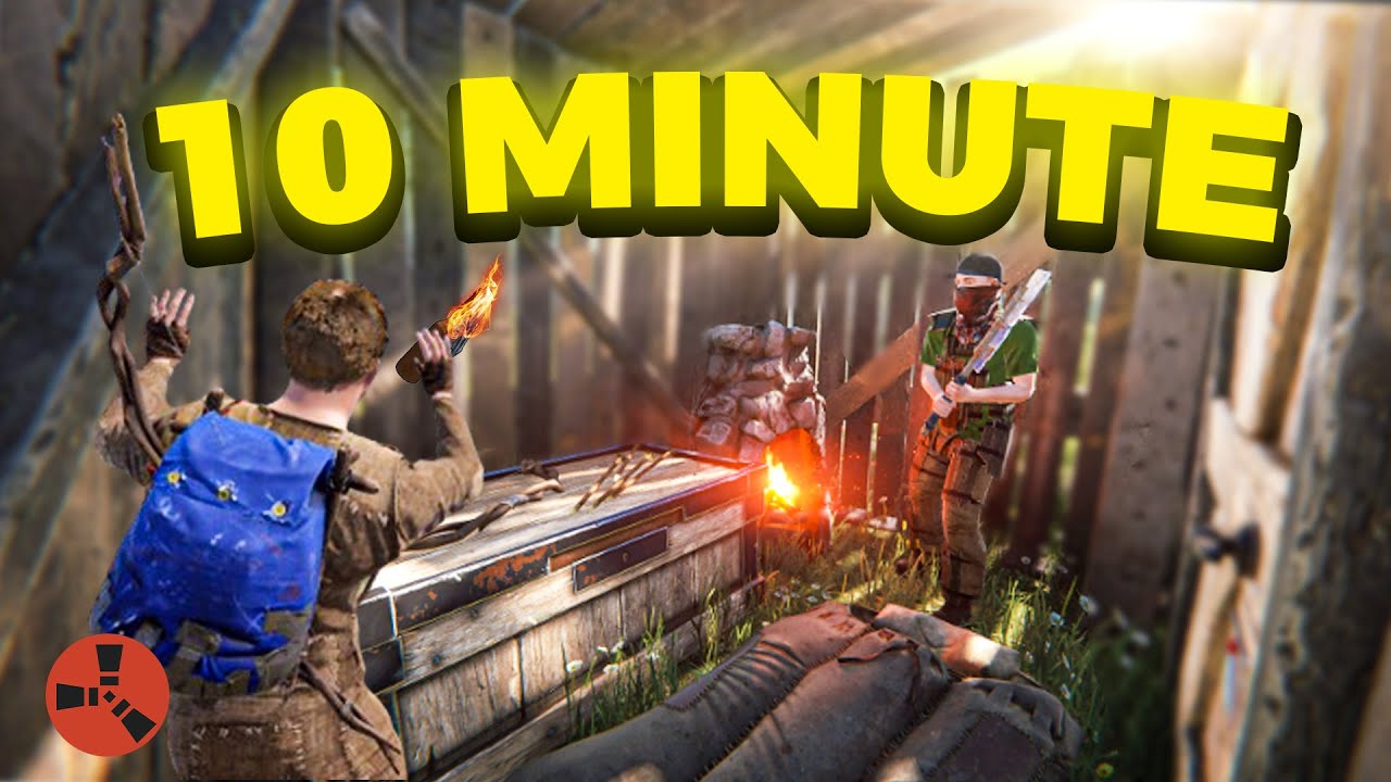 Rust - Ne-am luat RAID in primele 10 Minute! - Rust Romania