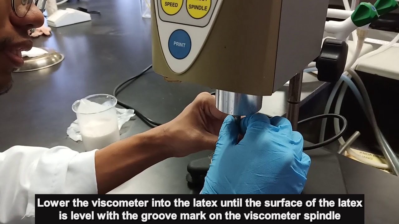 Determination of Viscosity Using Brookfield Viscometer