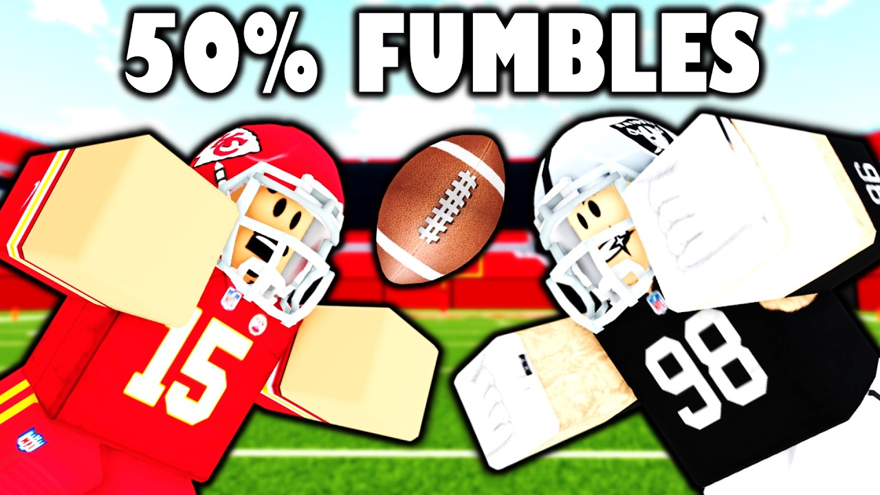 Football Fusion but FUMBLE CHANCE is 50%!