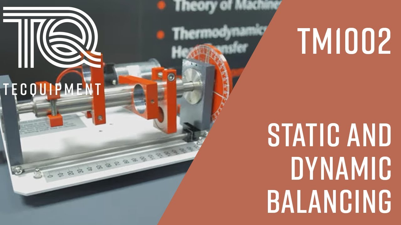 Static and Dynamic Balancing TM1002