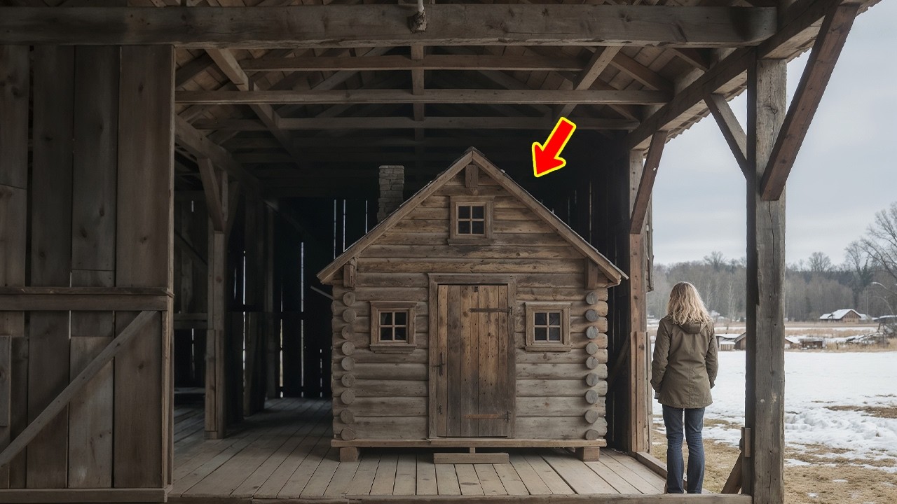 She Inherited an Old Barn With a Hidden Cabin — What She Found Changed Everything