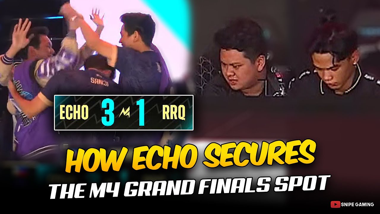 THIS is HOW ECHO WON AGAINST RRQ in M4 LOWER BRACKET FINALS. . . 😮