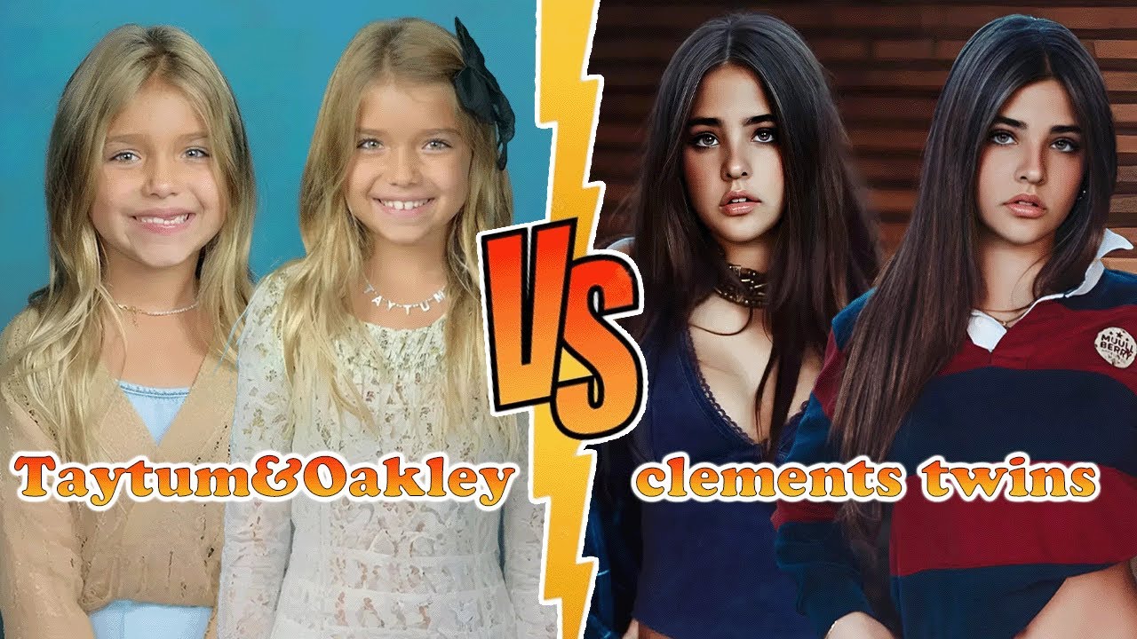 Taytum and Oakley VS clements twins Transformation 👑 New Stars From Baby To 2025