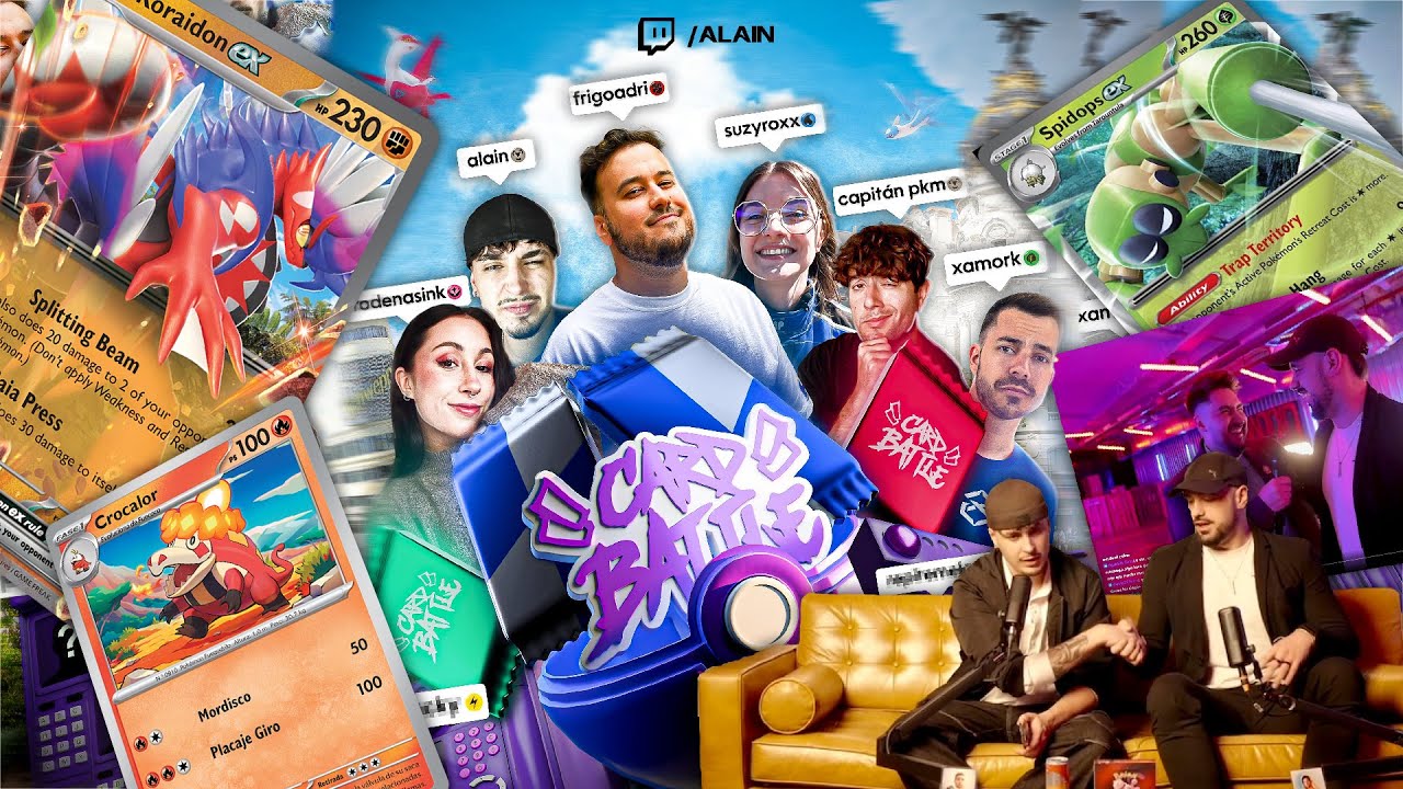 POKEMON CARD BATTLE 🔥 XAMORK VS ZEN en la FINAL 😵