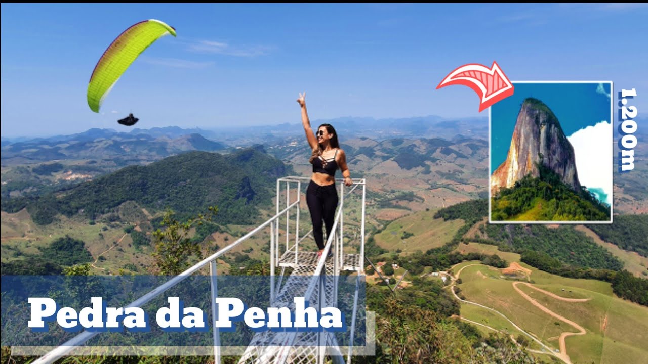 SUBIMOS A PEDRA DA PENHA, O PONTO MAIS ALTO DE CACHOEIRO DE ITAPEMIRIM, 1.200 METROS DE ALTITUDE