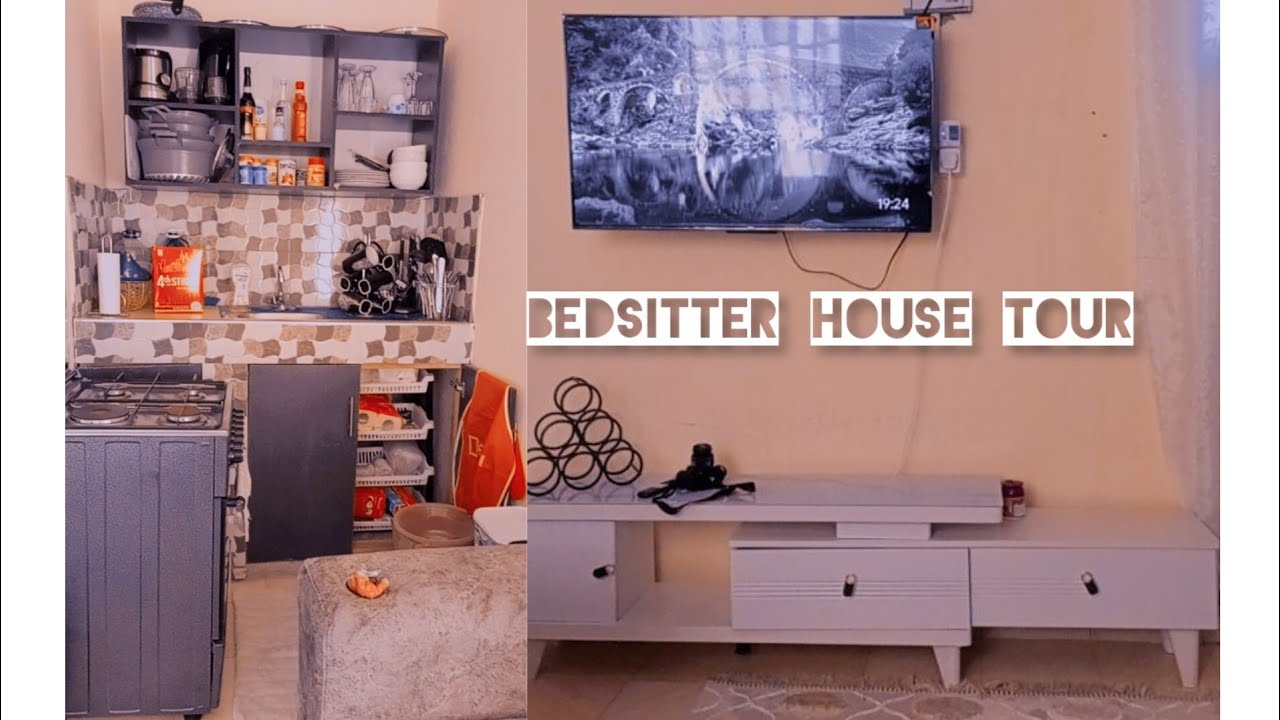 SIMPLE but SPACIOUS BEDSITTER HOUSE TOUR🏠BEDSITA IMEOMOKA/4500RENT INKENYA 2023#housetour#bedsitter