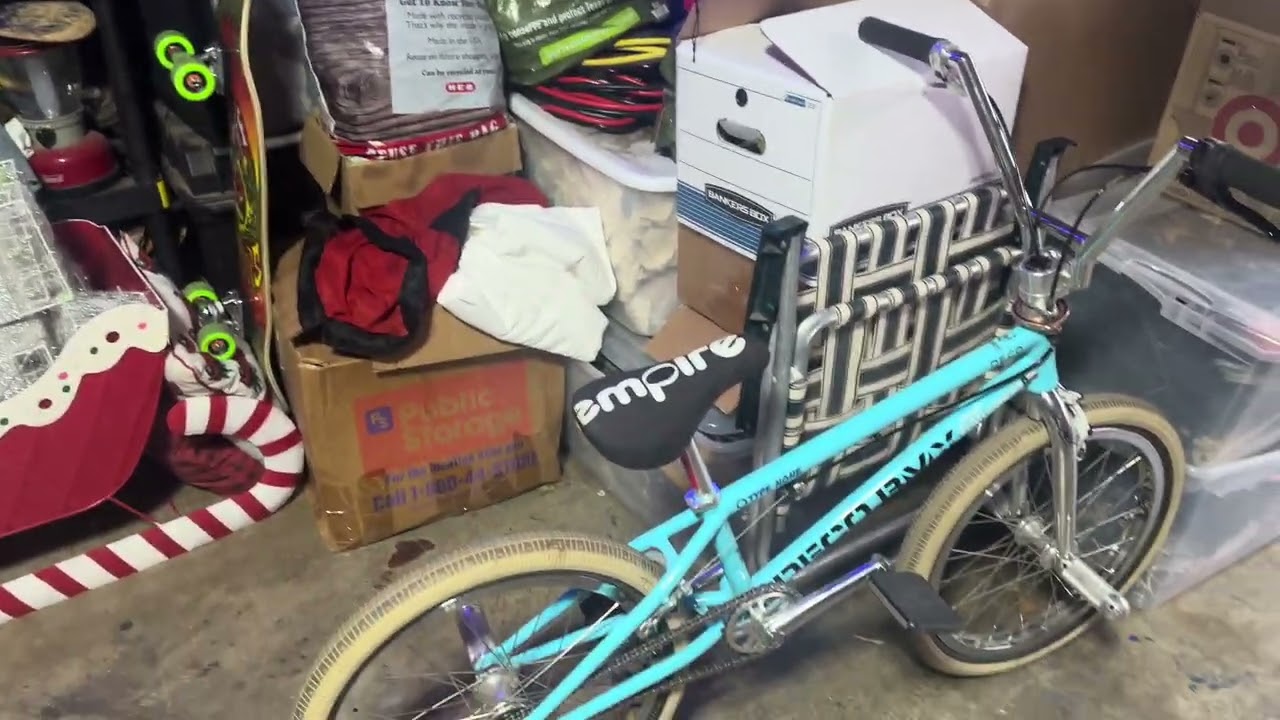My Terry Adams BMX Flatland bike check