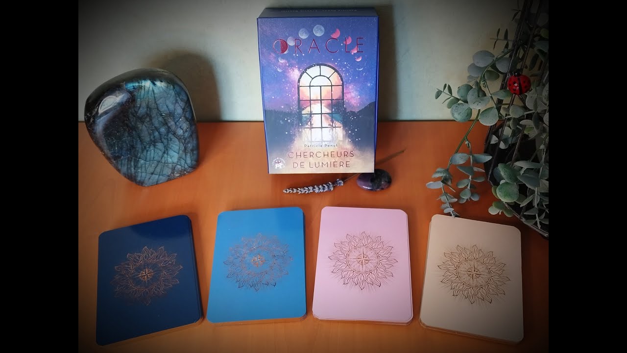 ⚪✨Oracle Chercheurs de Lumière de Patricia Penot et illustré par Francis Passini (Présentation)