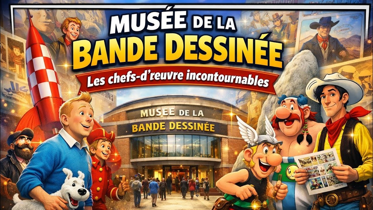Musée de la Bande Dessinée á Bruxelles🇧🇪@Fredvoyages 