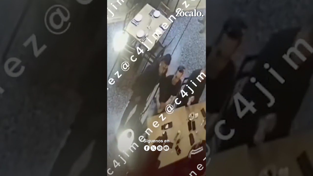 Robo en restaurante de La Condesa; el ladr&oacute;n se llev&oacute; un reloj Rolex