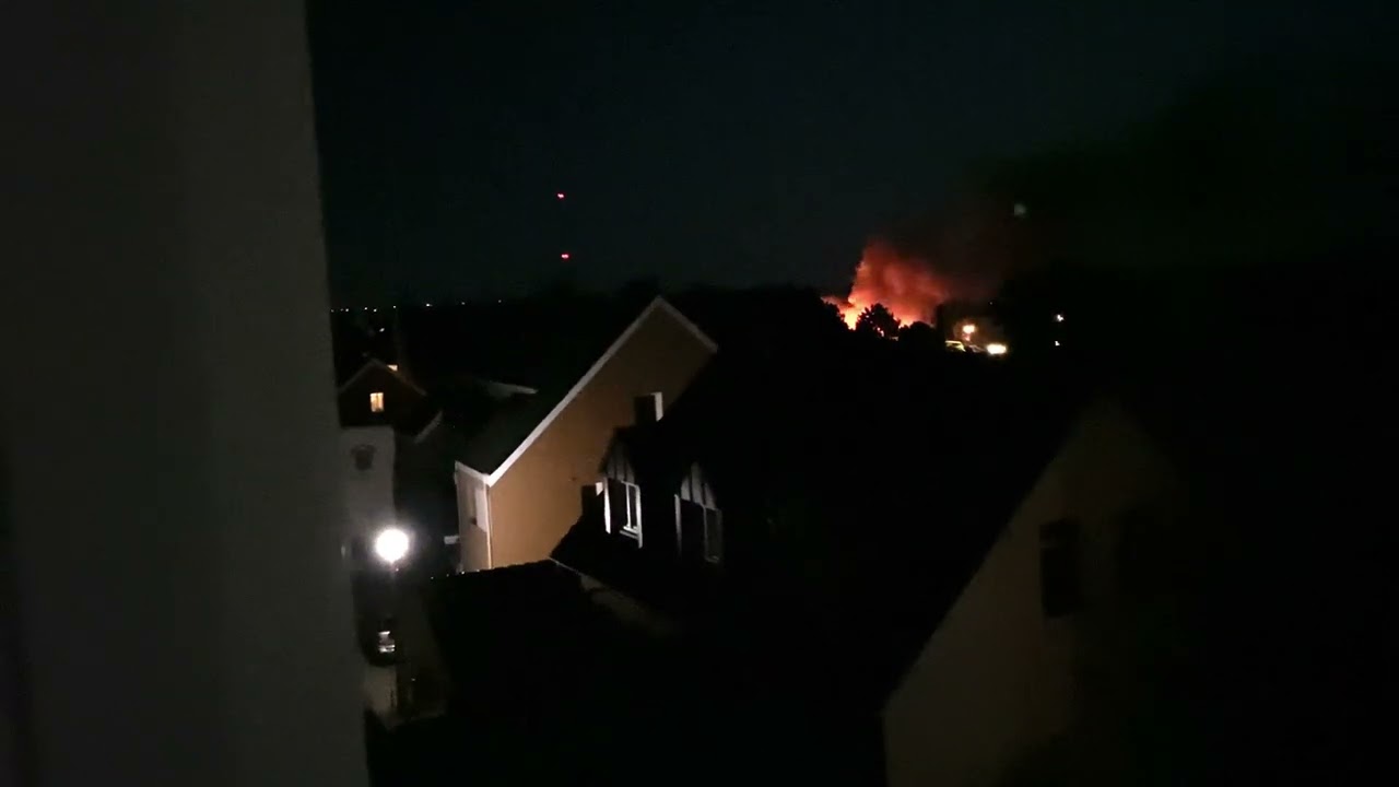 Großbrand  Autos Parkplatz am Langen Wasser in Borkum 14.8.22