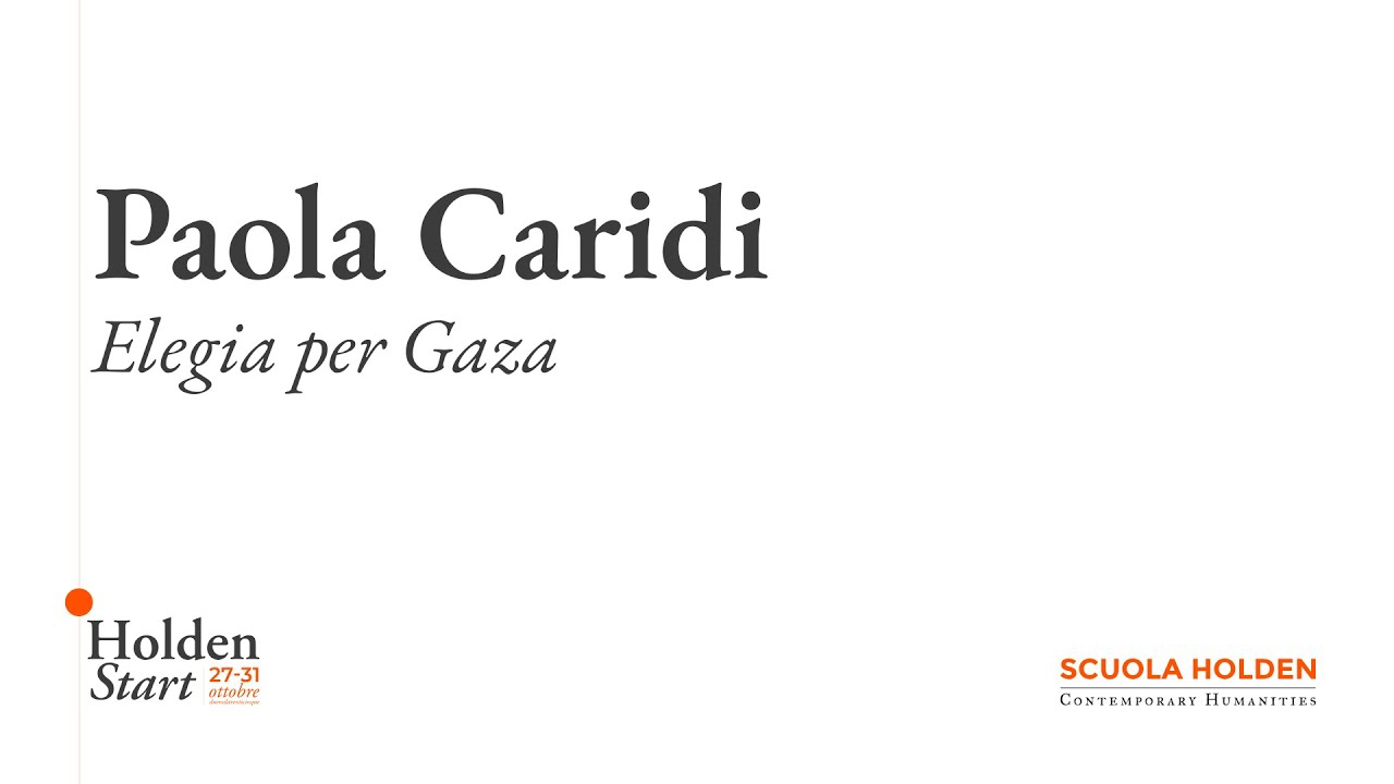 Paola Caridi | Elegia per Gaza