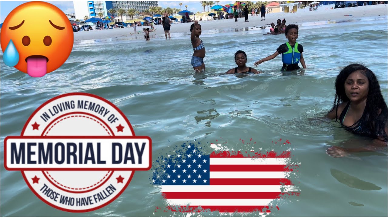 Clearwater Beach | Swimming on the Hottest Day ever!!