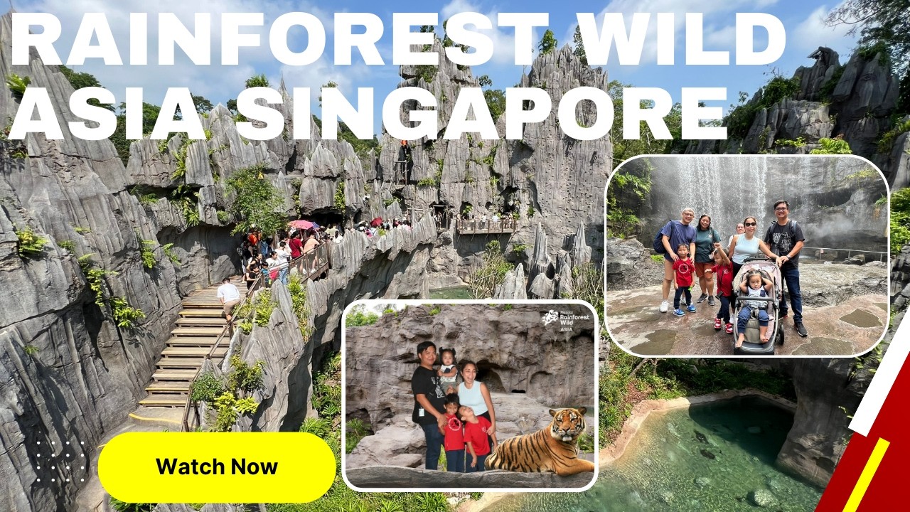 FIRST TIME IN RAINFOREST WILD ASIA SINGAPORE | 30 MAR 2025