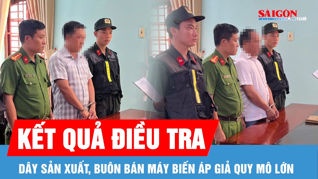 Triệt phá đường dây sản xuất, buôn bán máy biến áp giả quy mô lớn ở An Giang